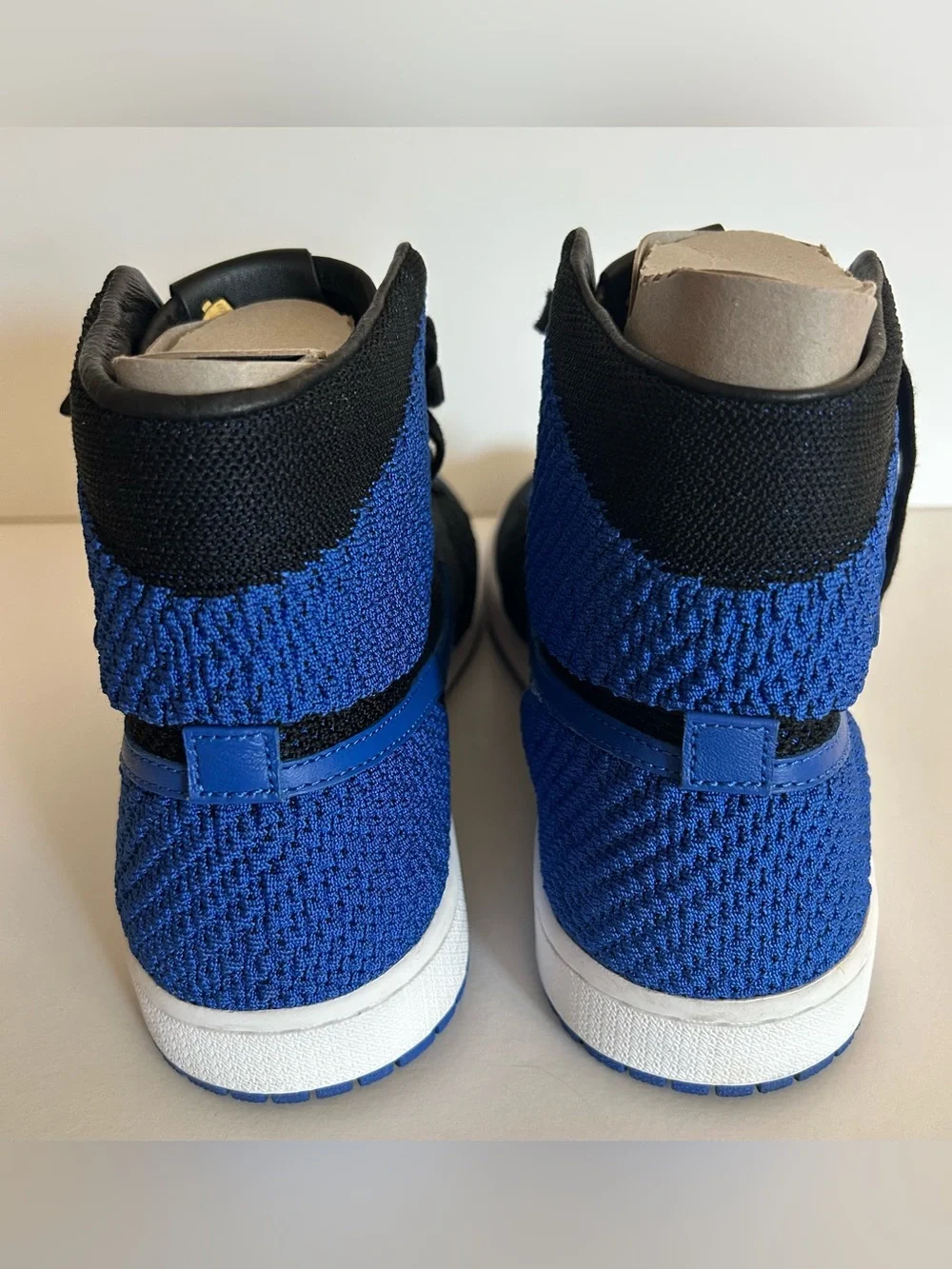 Jordan 1 Retro High Fly Knit High-Top Knit Sneakers
